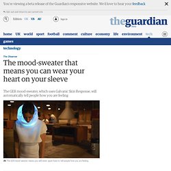 The mood-sweater that means you can wear your heart on your sleeve