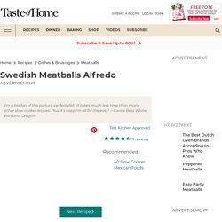 Swedish Meatballs Alfredo Recipe: How to Make It