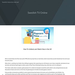 Swedish television abroad