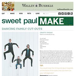 Dancing Family Cut-Outs
