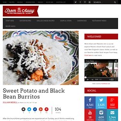 Sweet Potato and Black Bean Burritos