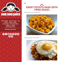 Sweet Potato Hash (with Fried Eggs!)
