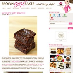 Sweet and Salty Brownies