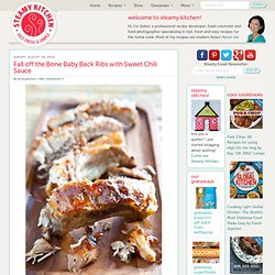 Fall off the Bone Baby Back Ribs with Sweet Chili Sauce