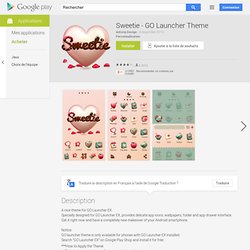 Sweetie - GO Launcher Theme