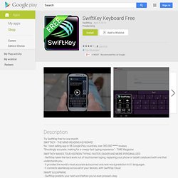 SwiftKey X Beta (Phone) - Android Market