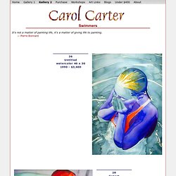Carol Carter Watercolors and Acrylics