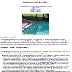 Swimming pool control with Linux