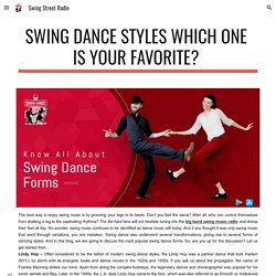 Swing Street Radio - Swing Dance Styles Which One Is Your Favorite?