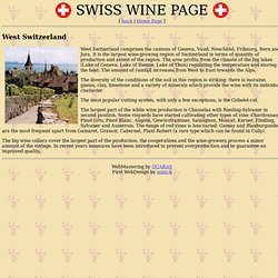 Swiss Wine Page