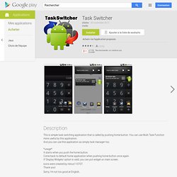 Task Switcher - Android Market