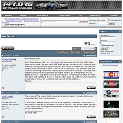 Air Switching Valve - Toyota 4Runner Forum - Largest 4Runner Forum