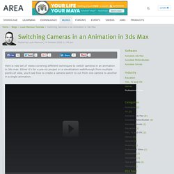 Switching Cameras in an Animation in 3ds Max