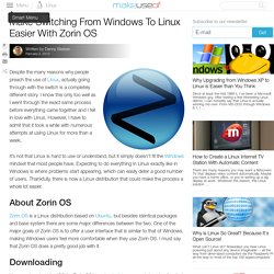 Make Switching From Windows To Linux Easier With Zorin OS