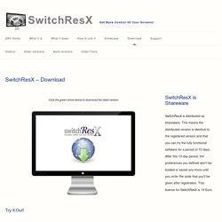 SwitchResX - Download