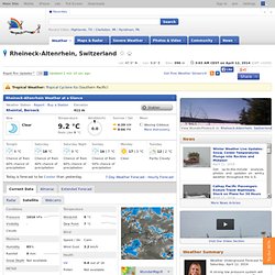 Rheineck-Altenrhein, Switzerland Forecast