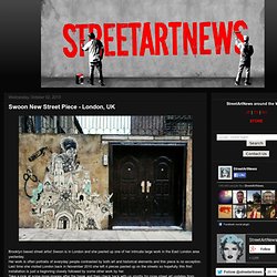 Swoon New Street Piece - London, UK