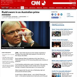 2013-06-26 Australian PM resigns after losing party leadership challenge