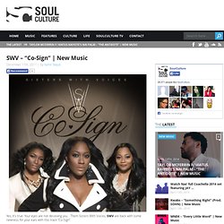 SWV - "Co-Sign"