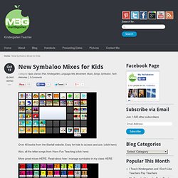 New Symbaloo Mixes for Kids