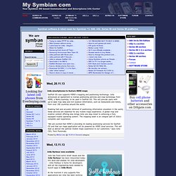 Symbian OS Communicators and Smartphones Info Center