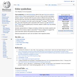 Color symbolism