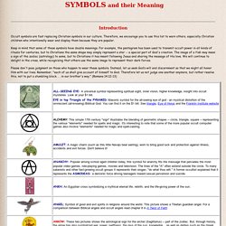 Common symbols in mythology that produce specific meaning and imagery