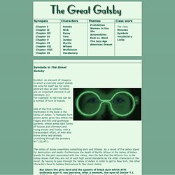 Symbols in The Great Gatsby