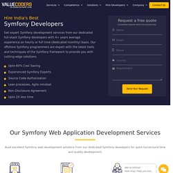 Symfony Development Company India