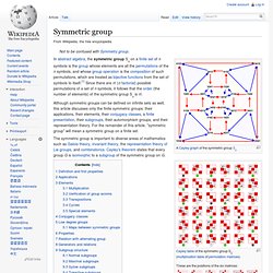 Symmetric group