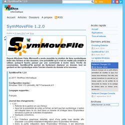 Explorateurs - SymMoveFile 1.2.0 - WolfAryx informatique