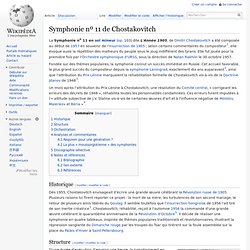 Symphonie nº 11 de Chostakovitch