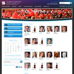 Toledo Symphony Orchestra - Musicians