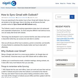 Method to Add Gmail Account to Outlook using IMAP Settings