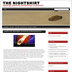 Scarabs & the ‘Send’ Button: Synchronicity as Misrecognized Psi @ The Nightshirt