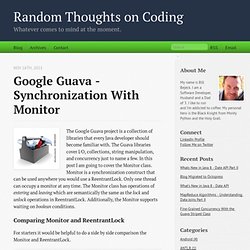 Google Guava - Monitor
