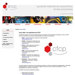 SNCP - Syndicat National du Caoutchouc et des Polymères