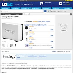 Synology DiskStation DS112 (DS112) : achat / vente Serveur NAS sur ldlc