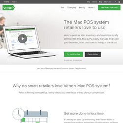 Best Mac POS Software for Retail