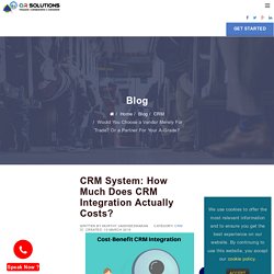 CRM System: How Much Does CRM Integration Actually Costs?