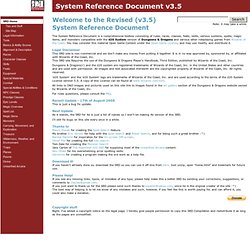 System Reference Document v3.5