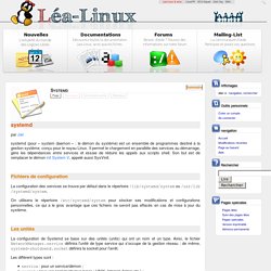 Systemd — Lea Linux