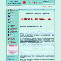 Système d'échange local (SEL)