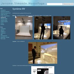 Système RV - Jerome.Simonin.HomePage