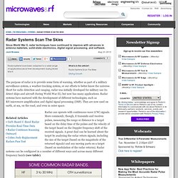 Systems content from Microwaves & RF