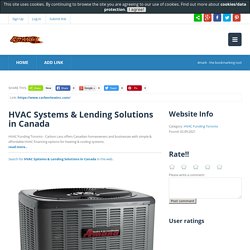 HVAC Systems & Lending Solutions in Canada