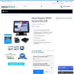 Complete Epos systems for only £1499 or £19.99per Week