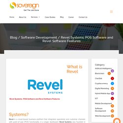 Revel Systems: POS Software and Revel Software Features