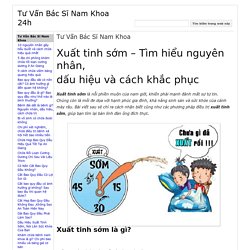 Tư Vấn Bác Sĩ Nam Khoa 24h