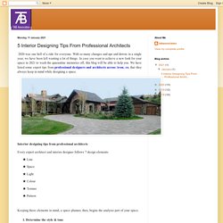 Expert Tips From Professional Designers And Architects Across Avon, CO